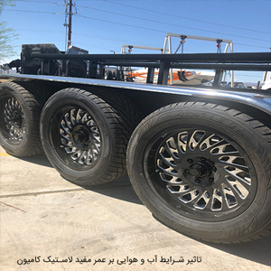 تاثیر شرایط آب و هوایی بر عمر مفید لاستیک کامیون